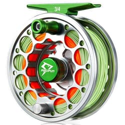 Piscifun Sword Fly Fishing Reel, CNC-Machined Aluminum Alloy Fly Reel, 3/4, 5/6, 7/8, 9/10 Weight, Black, Gunmetal, Space Gray