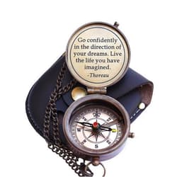 NEOVIVID Compass Graduation Gift, Cool High School Graduation Gifts for Him, Best Graduation Gifts for Guys, College Graduation for A Son, Camping Compass, Boating Compass, Compass Gift, Hikers Man