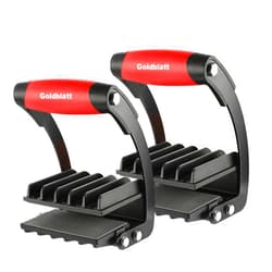 Goldblatt 2 Pack Panel Carrier, Plywood Lifting, Drywall Carrying Tool for Wood, Synthetic Cement Board - Clamping Thickness up to 3/4 inch