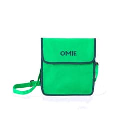 Omie OmieBox Lunch Bag - Washable, Foldable, Durable, WaterResistant Fabric with Interior Pocket and External Bottle Holder.