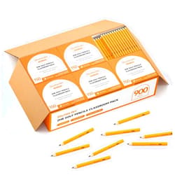 Shuttle Art 900 Pack #2 HB Golf Pencils, Wood-cased 3.5” Mini Pencils Bulk, Pre-sharpened Small Pencils for Kids Teachers Writing Marking Sketching, Classroom Essentials, Back to School Supplies