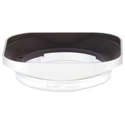Haoge LH-X35S Bayonet Square Metal Lens Hood for Fujifilm Fuji Fujinon XF 35mm F2 R WR XF35mmF2, XF 23mm f2 R WR XF23mmF2 and XC 35mm F2 XC35mmF2 Lens Replace LH-XF35-2 Silver