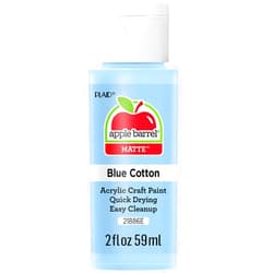 Apple Barrel Blue Cotton paint, 2 oz, 2 Fl Oz