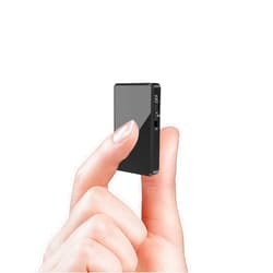 COO LUVIA Voice Recorder - 64GB Mini Voice Recorder - Digital Voice Recorder with Noise Reduction, Voice Activated Recorder for Study Lectures Meetings Interviews, Portable Audio Recorder with Earphones