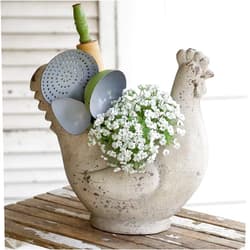 CTW Home Collection Large Hen Planter