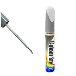 Gasedin Car Touch Up Paint Fill Paint Pen, Automotive Minor Scratches Repairing Paint Refinishing Pen, Quick & Easy Solution to Repair Scratches on Car, Universal Car Accessories (Silver)