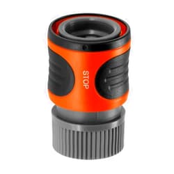 Gardena 36918 Classic Male Garden Hose Connector with Water Stop