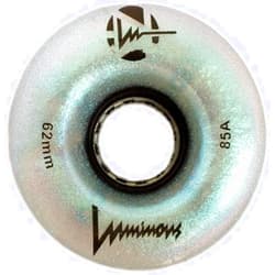 Luminous Wheels Luminous LED Quad Roller Skate Outdoor Wheels (4 Pack, 62mm x 30mm/85A)