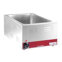 Kratos 28W-168 Commercial Electric Countertop Food Warmer/Portable Food Pan Warmer, 120V, 1200 Watts, Stainless Steel, Fits 12