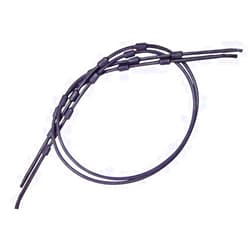 Summit Treestands Pair of Replacement Cables for Climbing Treestands, Black