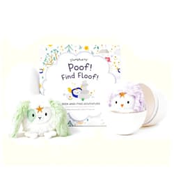 Slumberkins Poof! Find Floof Book + 2 Dragon Eggs Mini Plushes - Easter Gift Set, SEL Social Emotional Learning Toys for Boys & Girls