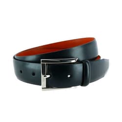 Trafalgar Men's 100% Full Grain Leather Belt - The Broderick - 1 1/4 Inches Wide (32mm)