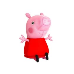 Wahu Aqua Pals Peppa Pig Plush Water Toy for Kids Ages 2+, Fast-Drying Waterproof Plush Doll Toy for Pool and Bathtub, Pink/Red, 16