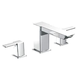 Moen TS903 90-Degree Two-Handle Deck Mount Roman Tub Faucet Trim Kit, Valve Required, Chrome