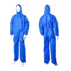 Keebomed Hazmat suit, Chemical Protective Coverall, Category III, Type A, Microporous,Hood, Elastic Wrists and Ankles, Zipper
