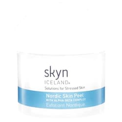 Skyn ICELAND Nordic Skin Resurfacing Facial Pads With AHA and BHA. Exfoliating & Clarifying Peel Targets Fine Lines and Discoloration Without Irritation, 60 Pads