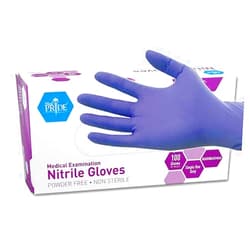 MED PRIDE MedPride Powder-Free Nitrile Exam Gloves, X-Large (Pack of 100)