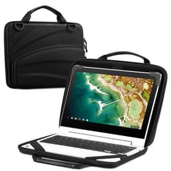 Fintie FINPAC 11-11.6 Inch Chromebook Sleeve Case - Protective Briefcase Shoulder Bag with Accessory Pouch for Up to 11.6