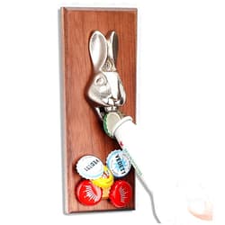 Auzzia Bottle Opener,Rabbit Beer Bottle Opener Wall Mounted,Cool Funny Personalized Gifts for Men,Father,Husband,Boyfriend