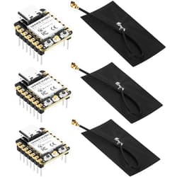 Drocoge IoT Mini Development Board XIAO ESP32C3-3 Pack RISC-V Tiny MCU Board with Wi-Fi & Bluetooth 5.0, Battery Charge Supported, Power Efficiency & Rich Interface