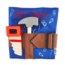Mud Pie Children's My Tools Plush Book