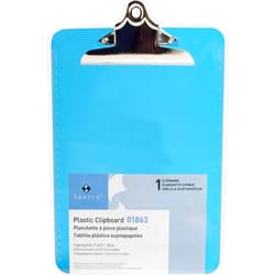 Sparco Products 01863 Clipboard, Plastic, 9-Inch x12-Inch , Blue