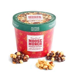 Moose Munch Harry & David Moose Munch Gourmet Popcorn 30 oz Holiday Drum