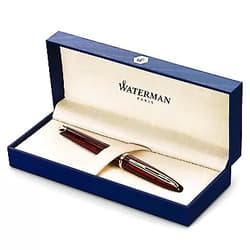 Waterman Carene Amber Shimmer Fountain Pen, Fine Point (S0700860) Fine Nib marine amber