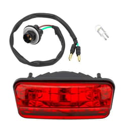 JAVIK Tail light Taillight Lens for Honda Rancher 350 00-03 Rubicon 500 01-04 TRX250EX 01-05 OEM# 33710-HN5-670 33720-HN5-670 33720HN6000
