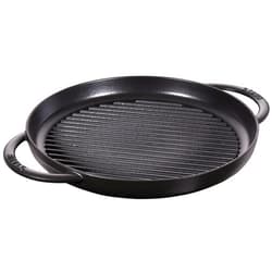 Staub Pure Grill Cast Iron Hollow Pot, 30cm, Black