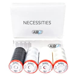 Aurifil Necessities Thread Collection - 4 spools, Assorted