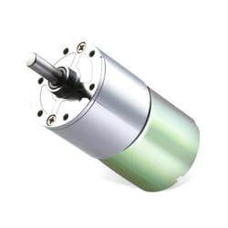 Greartisan DC 12V 30RPM Gear Motor High Torque Electric Micro Speed Reduction Geared Motor Centric Output Shaft 37mm Diameter Gearbox