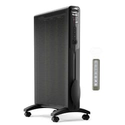 Reekie Convection Panel Space Heater, 1500W Electric Mica Infrared Heaters for Indoor Use Large Room Heater with Smart Thermostat, Remote, 24h Timer, Quite Whole Room Heater for Bedroom Office Garage