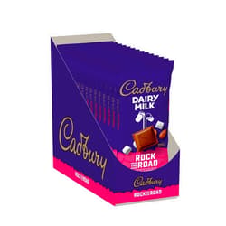 CADBURY DAIRY MILK Rock the Road Milk Chocolate Candy Bars, 3.5 oz (14 Count)
