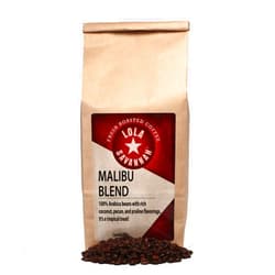 Lola Savannah Malibu Blend Whole Bean Caffeinated Coffee, 2lb, 1 Pack