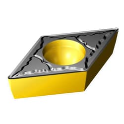 Sandvik Coromant (SANF) Sandvik Coromant, DCMT 2(1.5)2-PM 4325, CoroTurn 107 Insert for Turning, Carbide, Diamond 55°, Neutral Cut, 4325 Grade, Ti(C,N)+Al2O3+TiN, Inveio™ Coating Technology (Pack of 10)