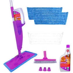 Rejuvenate Click N Clean Multi-Surface Spray Mop All-In-One Kit Cleans And Revitalizes Floors