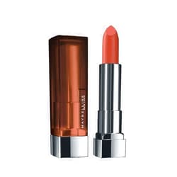 Maybelline Color Sensational Lipstick, Lip Makeup, Matte Finish, Hydrating Lipstick, Nude, Pink, Red, Plum Lip Color, Nude Nuance, 1 Count