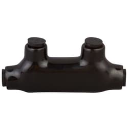 Morris Products 97021 Black Insulated in-Line Splice 250-6 Wire Range, 5-Pack