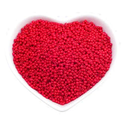 FINGERINSPIRE 11200pcs 12/0 Glass Seed Beads Opaque Color (Ruby) Loose Beads 2mm Pony Beads for DIY Craft Bracelet Necklace Jewelry Making(6OZ)