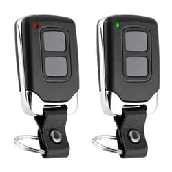 LAWOHO 2 Garage Door Opener Remote Control Compatible with Lift Master Sears Craftsman Chamberlain 890MAX 893max 371LM 373LM 891lm 893lm 971LM 973LM 81LM, Purple Yellow Orange Red Green Learn Button