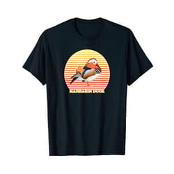 Jz.birds Mandarin Duck Bird Birdlover Birdwatcher Animal Biologist T-Shirt