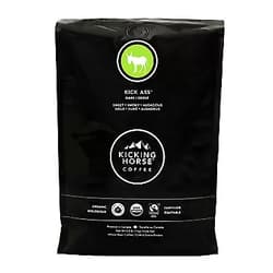 Lavazza Kicking Horse Coffee, Kick Ass, Dark Roast, Whole Bean, Certified Organic, Fairtrade, Kosher Coffee, 2.2 Lb, 35.2 Ounce
