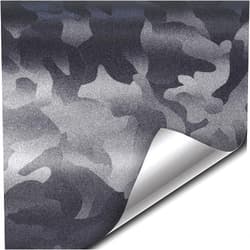 VViViD+ Stealth Medium Pattern Camouflage Vinyl Wrap Roll (1ft x 5ft, Ghost Metal)