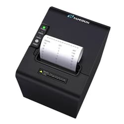 NUCOUN Receipt Printer VCP-80 80mm Thermal Receipt Printer, Serial USB Network Cash Box Interface (80 mm)；Connect VC-7 VC-3 Bill Value Counter with RS-232 Cable