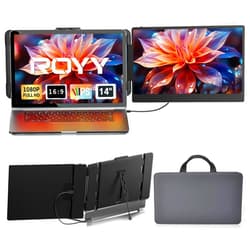 ROYY Laptop Screen Extender Dual Monitor - 14