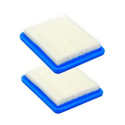 Powswopx 491588S Air Filter Compatible with Briggs & Stratton 491588S 491588 399959 5043 5043H 5043K, Fit for Honda 17211-zl8-023 17211-zl8-003 GC190, Toro 20332-2 Pack Premium Lawn Mower Air Cleaner