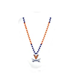 Rico Industries NCAA Virginia Cavaliers Beads W/Medallion Bead with Medallion Necklace - Great Game DayAccessory 3