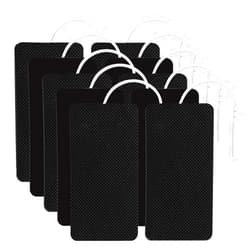 Molufeibe TENS Unit Electrode Pads TENS Pads Replacement Pads for TENS Unit Pads Electrodes for TENS Unit Replacement Pads 10PCS 2