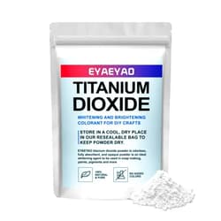 Eyaeyao Titanium Dioxide, TiO2 Pure Titanium Dioxide for Soap Making, Whitening Colorant for Crafts Paints, Titanium Dioxide Powder, Pigment & Colorant (4 Ounces)